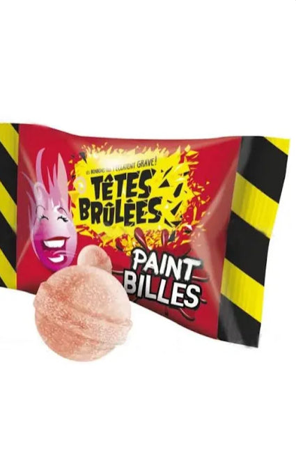 Têtes brûlées fraise ( lot de 5 )